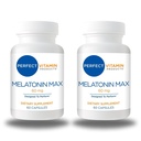 60mg Extra síla melatonin MAX - vysoké dávkování melatonin Zaručuje Amplified Dodávka tohoto důležitého hormonu - 100% Drog- Free, Vegan, Non- GMO, gluten- Free (120 Kapsle 2- Pack)