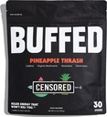 Energy Powder Stick Packs, Pick Mix 124; Clean, Zdravý Boost Balení 124; 150mg Kofein + Hydratace 124; Nootropics, Organické houby, B-Vitamíny, Elektrolyty 124; 30 Pack- Ananas Thrash