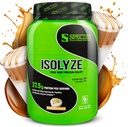 Druhy Nutriční izolace syrovátkový prášek, 100% syrovátkový izolát pro budování svalů, 27,5g protein per Scoop, No Sugar & Low Fat (Karamel Macchiato, 22 Služeb)