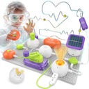 Science kits for Kids - STEM kits for Kids, Electronics Exploration Kit, Over 150 Projects, 14 Circuit Parts, STEM Vzdělávací hračky dárky pro Kid Boys Girls Ages 3 4 5 6 7 8 9 10 11 12