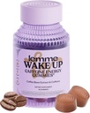 Lemme Wake Up Caffeine Energy Gummies, 80mg Caffeine Per Serving, Coffee Bean Extract, Cappuccino Flavor, Vegetarian & gluten zdarma, 1 měsíc dodávky (60 ct)