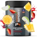 Proven4 Pre Workout prášek pro muže a ženy s tvorem - Beta Alanin - Kofein, NSF Certifikované předcvičení doplněk energie Ovocný punč 30 Služení