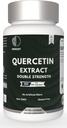 Quercetin Extract Kapsle Non- GMO, gluten- Free, Vegetarian Podporuje celkovou sílu energie v oblasti zdraví (120 Kapsle)