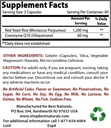 Nejlepší Naturals Red Yeast Rice s CoQ10 & Niacin 500 mg
