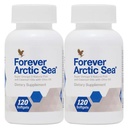 Navždy žijící - Arctic Sea Omega33 Supplement - EPA a DHA Blend for Heart, Brain and Eye Health - Bezlepkové - 240 Softgels (Balení po 2)