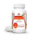 Premium Mastic Gum Kapsle - Přírodní Gastrointestinální Supplement, 1000mg per Serving - 120 Kapsle (1 lahvička)