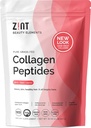 Zint kolagen Peptides Powder (32 oz): Paleo- Friendly, Keto- Certified, Grass- Fed Hydrolyzované kolagenové bílkoviny dodatek - Neochucené, non GMO