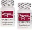 Kardiovaskulární výzkum Lipothiamin B1 Dodatek 240 Tablety - Vitamin B1 Nyní s alfa Lipoic Acid - 2 X 120 Počet