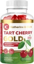 Katherine & Clark Tart Cherry Gold Montmorency Gummies - Tart Cherry Extract Gummies with Celery Seed - Promotes Health Uric Acid Levels to Support Joint Relief - Vegan Made in The USA - 60 Počet