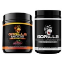 Gorila Mind Pre Workout (Cherry) + Creatine (100 Serv.) - Komplexní zásobník pro lepší sílu, výkon a velikost svalů