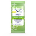 Vagisil Wipes for All Over Cleaning, Health Detox, Complicated with Essential Oils, 20 Wipes in a Re- Sealable Pouch (Balení po 1)