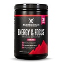 Wilderness Athlet - Energy & Focus S124; Energy Booster for Women & Men - Energy Drink Mix with Natural Caffeine - Low- Carb, Zero Sugar Energy Drink Powder - 30 Serving Energy Drink Tub (Cherry Limeade)