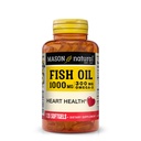 MASON NATURAL Mason Fish Oil 1000mg Omega33 Softgels