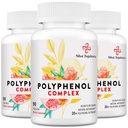 67,500 MG Polyfenoly dodatek - Výkonné antioxidanty a polyfenol pro ochranu věku, Polyfenol Superfood, Quercetin, Resveratrol, zelený čaj, Plant- based & Energy, Imunitní podpora, 270 Kapsle