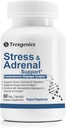 Trexgenics Advanced Stress & Adrenal Support 5X ADAPTOGENS Ashwagandha, Rhoddiola, Bacopa Bacodisids, Panax Ginseng & Maca + B- Complex (60 Veg Kapsle)