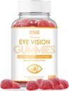 Generické Cyrixs Zdraví Oční Vize Gummies - Lutein & Zeaxanthin Oční Zdraví Dodatek pro dospělé - Delicious Mango Oční vitamíny - Oční komfort a modrá obrana pro Crystal- Clear Vision