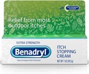 Benadryl Itch Stopping Cream Extra Strength 1 oz (balení po 8)