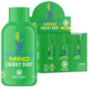 Gorilla Mind Energy Shots (Pack of 6) - Vylepšený Focus & Energy, Sugar- Free, Fast- acting, Potent Formule s vitamíny a přírodní extracts (Exotic Kiwi)