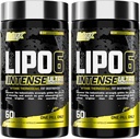 Nutrex Research Lipo6 Black Intense Ultra koncentrát termogenní břišní tuk hořák pro muže a ženy 124; dietní doplněk hubnutí a Appetite Suppressant 124; Balení 2
