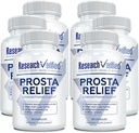 Výzkum Ověřený Prosta Relief - Saw Palmetto a Bioperin - Prostate Health, močový měchýř a močový měchýř Zdraví, Pohon a výkon - Čisté přírodní, 90 Kapsle (Balení po 6)