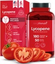 Lycopene 50mg 180 Vegetariánské kapsle 124; Doplněk zdraví 124; Přírodní rajče extrakt Non- GMO 124; čistý prášek
