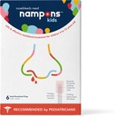 Názvy Děti Noseblood Stoppers - 6 Snadné použití Nose Bleed Stopper Plugs Kit pro děti. Důvěřováni pediatrem. Hypoalergenní Clotting Agent zastaví krvácení z nosu rychle na kontakt. Bezpečné a paint- free