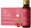 Liposomální nikotinamid Ribosid a Resveratrol s antioxidanty 124; Twice- a- Week IR 124; Firm Skin & Brain Health 124; 10 Střely