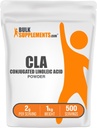 BulkSupplements.com Conjugated Linoleic Acid Powder - CLA dodatek, Nutriční dodatek - Bezlepkové, 2g per Serving, 1kg (2,2 kg) (balení po 1)