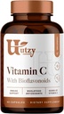 Utzy Naturals Vitamin C Komplex vitamin 124; 400mg Vitamin C s Acercola & Citrus Bioflavonoids PHAR124; 60 Kapsle