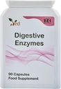 Ved Digestivní enzymy, Komplexní potravinová intolerance Komplex, Cíle Vícečetné intolerance Včetně gluten, Laktosa & Kasein, 90 Veganové kapsle (45 dní dodávky)