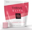 Thrive Elite Protein Shake 124; Gluten- Free, Protein Blend with BCAA, Probiotics & Enzymes Côte 124; 16 Serving - Scoop Serves, Strawberry