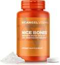 Mt. Angel Vitamíny - Nice Bones, Podporuje zdraví kostí (250 Vegetariánských tablet)
