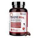 CÍL NATURY CoQ10-300mg-Softgels + PQQ s Organic- Olive-Oil - Vysoká absorpce - Coenzyme- Q10 - Antioxidant- for- Heart- Health and Immunication Support, Energy Production, 120 Servings