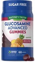 Nature 's Truth Glucosamine Gummies Côte 124; 60 Count Côte 124; Sugar Free Côte 124; Orange Ananass Flavor Côte 124; Non-GMO & Gluten Free Supplement