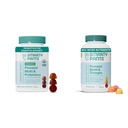 SmartyPants Organic Prenatal Vitaminy pro ženy Multivitamin Gummies Bundle: Probiotika, Biothin, Methylfolát, Omega 3, Vitamin D3, B12, B6, A, K & Zinek, 120 Počet