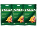 Halls Defense Vitamin C Drops Asgrid Citrus - 30 ct, balení po 3 ks