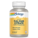 Solaray vápník Magnesium Citrát 2: 1 Poměr - Vápník doplňky pro ženy a muže w / hořčík a vitamin D 2 - Kostní zdraví, svalů a nervové podpory - Vegan, 60denní záruka, 15 Serv, 90 VegCaps