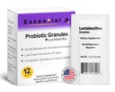 Lactobacillus Probiotics pro ženy a muže 12 Packets s Lactobacillus Acidophilus & Bulgaricus Probiotic, Dietní doplňky Granules pro denní Gut podporu, stravitelné zdraví a vnitřní bilance