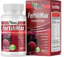 Amerika Medic & Science FertiliMax, Plodnost doplňky pro ženy, Podporuje reprodukční zdraví a plodnost Léčba, s folátem, CoQ10, DHEA, Železo, Selen, 90 Kapsle