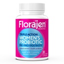 Florajen ženské kompletní triple- Action Prebiotic + Probiotic + Postbiotic for Digestive & Imunitation Support - Fast- acting Relief from Concentration & Bloating - Gluten- Free - Vegan - Non- GMO - 30- Počet