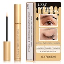 LZM Sérum pro růst a tloušťku žloutenky, Eyebrow Enhancer, Pokročilý vzorec pro delší, plnější a silnější vzhled přírodních řas, 1 Fl Oz