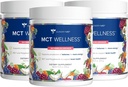 Gundry MD MCT Wellness Powder to Support Energy, Ketone Production and Brain Health, Keto Friendly, Sugar Free (90 denní dodávka, Melounová limonáda)