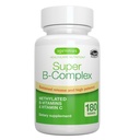 Igennus Super B-Complex Methylovaný B vitaminy - trvalé uvolňování, čistý štítek & vysoká absorpce, s 5-MTHF folát & methyl B12, energie, mood & kognitivní výkon, Laboratorní ověřené, 180 malých tablet