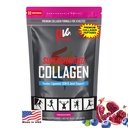 PhysiVantage Supercharged Collagen Peptides Powder - Hydrolyzovaný kolagen pro kloub, Tendon, Ligament, & Kožní podpora zdraví - Granátová, Keto, Paleo, 16oz C124; Enhanced with Vitamin C, BCAA, Grass- Fed