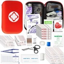 První pomoc Kit pro domácí turistika Camping Outdoor Sport, 275 Kusy přežití Dodává nouzový Kit, Mini Gear Bag se základní first- aid Essentials pro nouzové případy anděl přání