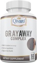 Gray Away Complex - Pokročilý unisex doplněk pro přírodní vlasy Restoration - Obrátí Graying pro muže a ženy - 60 Kapsle