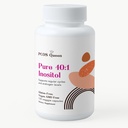 Čisté 40: 1 Inositol - Myo + D- Chiro Inositol dodatek - pro ženy s plodností, kůže, a menstruační cyklistické potřeby - 1 láhev