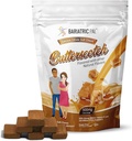 BariatricPal Sugar- bez vápníku Citrát měkké žvýkací 124; 500mg s vitaminem D & Probiotika 124; Butterscombs 124; 90 Počet (1 měsíční dodávka)