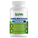 Active Lifestyle 4X Magnesium dodatek, Magnesium Glycinát, Taurát, Malate, Orotate Complex, Klidný spánek, GMO Free, Lepek Free, Soy Free, Dairy Free, Lab Tested, Made in USA