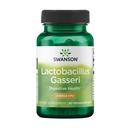 Swanson Lactobacillus Gasseri - Probiotický dodatek pro podporu trávicího zdraví s 3 miliardami CFU - Design- Release Satiety & Fat Metabolism Support - (60 Veggie Kapsle)